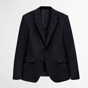 New Suit Jacket Black Men’s Size 44R